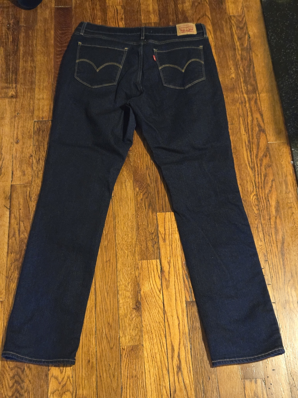 Levi's Dark Blue Slim Straight Jeans